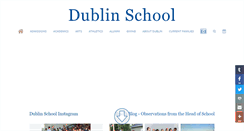 Desktop Screenshot of dublinschool.org